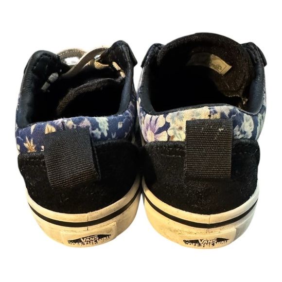 Vans Kids Black and White Sneakers - Picture 3 of 6